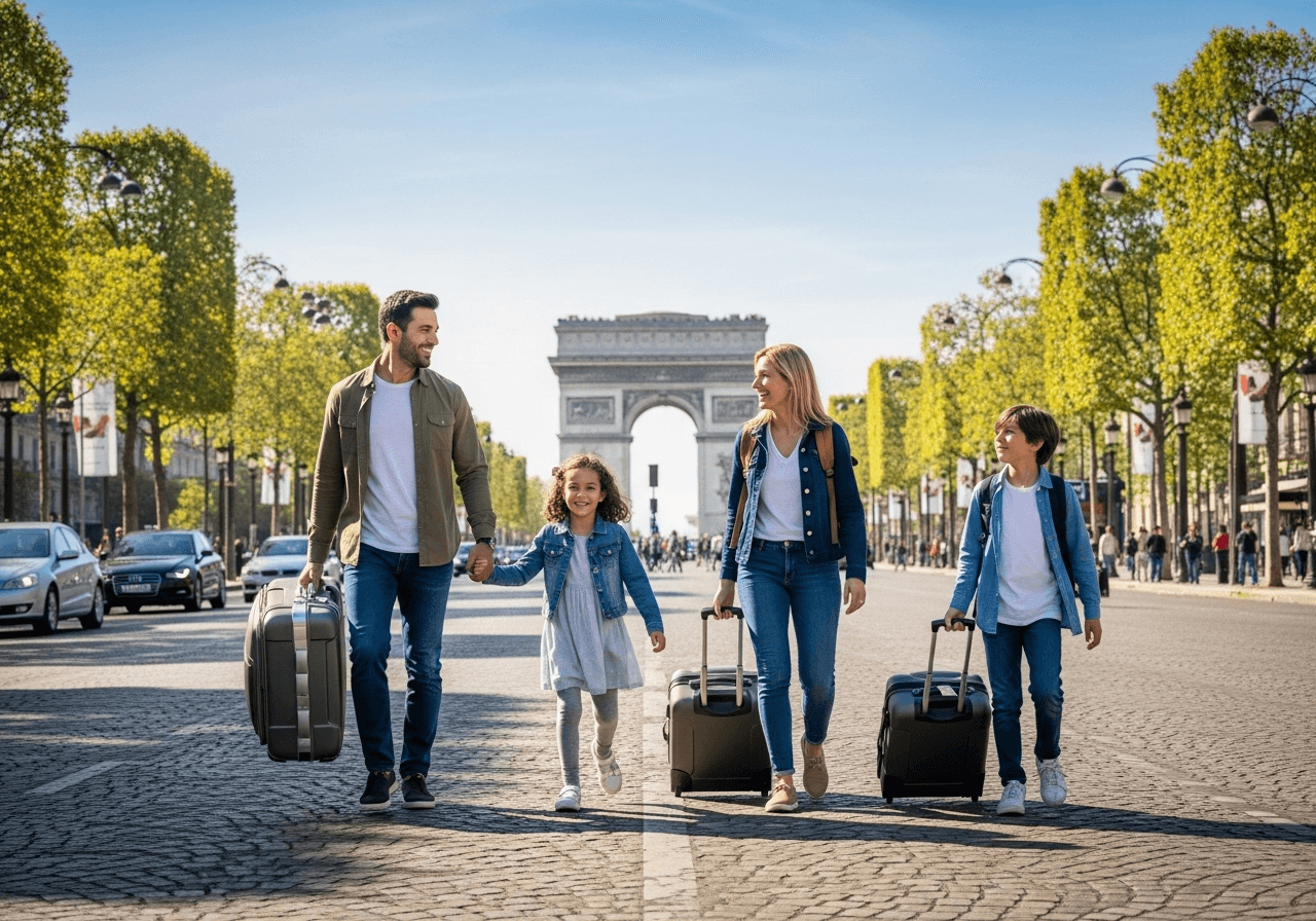Family relocating to France